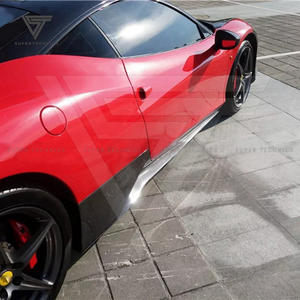 Tapa de combustible de fibra de carbono de alta calidad para <span class=keywords><strong>Ferrari</strong></span> F458 Italia 2011 Spider Speciale 2016 458 tapa de tanque de combustible de coche - Product Image 3