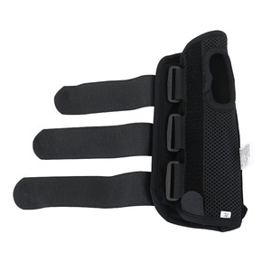 Protetor de Punho Médico para Mão Esquerda/Direita com Placa de Aço de Alumínio, Respirável e Ajustável, Tala de Suporte para Proteção do Punho no Golfe - Product Image 6