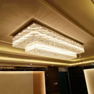 Modern Style Decoration Hotel Villa Banquet Custom Project Led Chandelier Ceiling Light