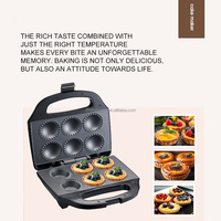 750W Antihaft-Snack-Kuchen-Sandwich-Custard-Pie-Haushalts-Frühstücks-Elektro-Sandwichmaker