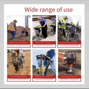 Factory Outlet HCR125 Customizable <strong>Tamping</strong> <strong>Rammer</strong> Machine Supports <strong>Tamping</strong> Compactor Wacker With Engine Core Component - Product Image 5