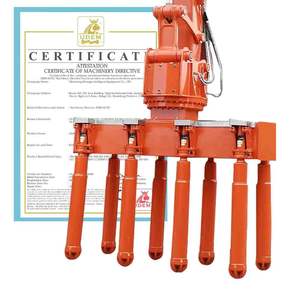 Inşaat ekskavatör beton yüksek frekans vibratör titreşimli ekipman rezervuar hidroelektrik istasyonu barajları onarmak için kullanılır - Product Image 1