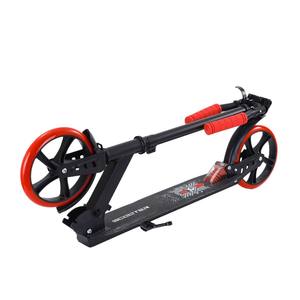 Scooter pliable à 2 roues en alliage d'aluminium pour adultes et adolescents Scooter de banlieue léger et portable avec frein arrière - Product Image 2