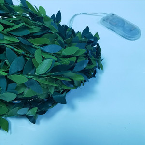 <span class=keywords><strong>BlueMoon</strong></span>-guirnalda de hojas de 3 metros, luz festiva CR2032 alimentada por batería, cadena de luces LED para decoración de fiesta de boda y Navidad - Product Image 4