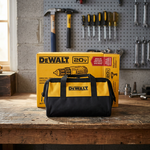 20V OEM Cordless Drill <b>Driver</b> Kit with Plastic Carry Bag Compact Power Tool <b>Set</b> for Construction & Home Use - Product Image 3