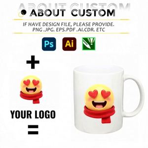 Factory Promotion White Ceramic Mug Sublimation 11 oz Mug Size High Quality Custom Sublimation Cup with Custom Logo - Product Image 2