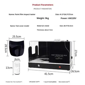 Çok Satan Guanghuan TPU Darbe Test Cihazı, Görünmez Araba Kaplaması Taş Çıtırtı Koruması Mobil Boya Test Cihazı Aşınma 220V Çin - Product Image 2