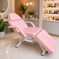 Silla de Tatuaje Facial con Color Personalizado, Ajustable 180° °   Camilla de Masaje Plana para Salón de Belleza
