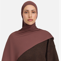 Produits Tendances 2026 – Hijab en Jersey Liquide de Haute Qualité, Léger, Jaune Beurre, Foulard Premium