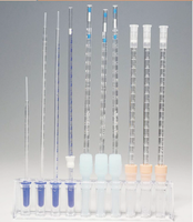PIPETTE ESR jetable de laboratoire PS ESR Tube Westergren ESR PIPETTE avec 3.8% diluants au citrate de sodium