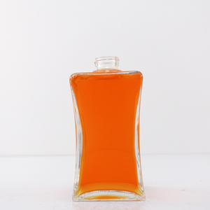 Rectangle très <span class=keywords><strong>populaire</strong></span> toutes sortes de bouteilles en verre avec une capacité différente et un poids différent pour la vodka, le whisky, le <span class=keywords><strong>gin</strong></span>, le rhum - Product Image 2