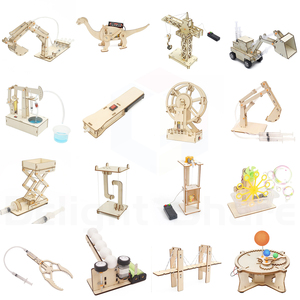 DIY杆玩具教育科学工程学校玩具杆套装儿童教育小学儿童教育玩具 - Product Image 1