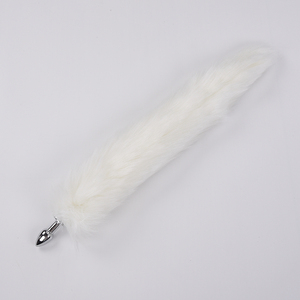 Tapón Anal <span class=keywords><strong>de</strong></span> Metal <span class=keywords><strong>de</strong></span> Aleación <span class=keywords><strong>de</strong></span> Aluminio <span class=keywords><strong>de</strong></span> 37 cm, Tapón Anal <span class=keywords><strong>de</strong></span> <span class=keywords><strong>Cola</strong></span> <span class=keywords><strong>de</strong></span> <span class=keywords><strong>Zorro</strong></span> Largo y Pequeño - Product Image 3