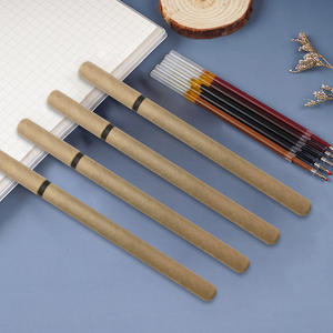 Stylo en papier réutilisable, écologique, recyclé, respectueux de l'environnement, stylo à bille en papier enroulable avec logo personnalisé - Product Image 3