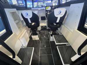 Barco <span class=keywords><strong>de</strong></span> Pesca <span class=keywords><strong>de</strong></span> Aluminio <span class=keywords><strong>de</strong></span> 7.5M (25 pies), Casco en V Profunda, Barco <span class=keywords><strong>de</strong></span> Patrulla con Cabina y Motor, Barco Deportivo Walk Around en Venta - Product Image 4