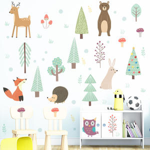 Mignon éléphant endormi Stickers muraux enfants chambres d'enfants décor <span class=keywords><strong>de</strong></span> pépinière <span class=keywords><strong>maternelle</strong></span> maison décorative ballon à air chaud vinyle décalcomanies - Product Image 5