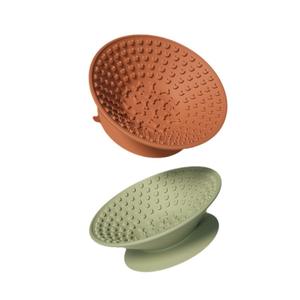 Bol de nourriture pour animaux de compagnie en silicone de qualité alimentaire, à ventouse, pour chien et chat, à alimentation lente, très vendu - Product Image 5