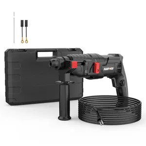 NANWEI professional concrete breaker demolition tools handy high power wired electric hammer drill di cemento legno e acciaio