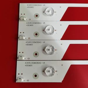 แถบไฟ LED แบ็คไลท์ HX-NO.2815 สำหรับซ่อมทีวี 43HR330M08A0 V4 4C-LB4308-HR1 แถบไฟ LED แบ็คไลท์สำหรับทีวี TOSHIBA 43 นิ้ว - Product Image 2