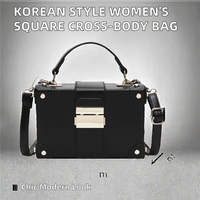 Sac à main rigide pour femme avec logo personnalisé, forme coffre rétro, poignée supérieure, sac bandoulière, mini sac à l'épaule tendance