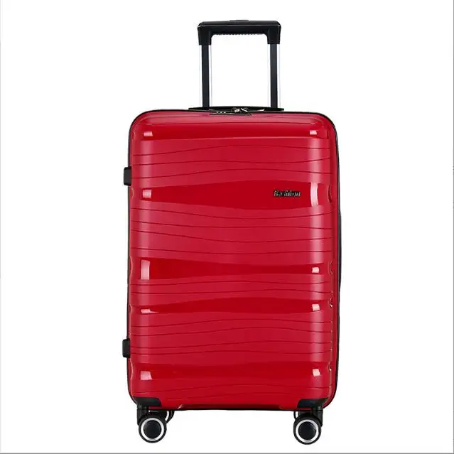 YX16913 नई डिजाइन अच्छी गुणवत्ता लाल सायक्लिंग ट्राली सामान सूटकेस 20 इंच Donguan सूटकेस 24 इंच सामान