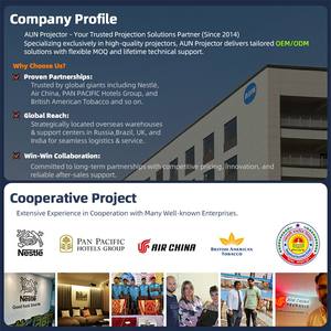 Projecteur Portable 4K Natif 1080P Android 2+32Go Haut-parleur Bluetooth 20W Jeux Histoires Enfants Chambre Théâtre à Courte Portée A005 Pro - Product Image 6