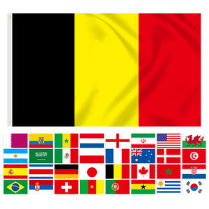 Fans de football argentin <span class=keywords><strong>2022</strong></span>, événement sportif, Qatar, drapeaux nationaux de différents pays - Product Image 4