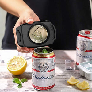 Abrelatas Manual Ergonómico Profesional de ABS y Acero con Alto Contenido de Carbono, con Bordes Lisos y Anillo de Extracción, el Mejor Producto para Abrir Latas - Product Image 4