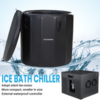 ZT Vente directe usine : Bain de glace portable avec refroidisseur et pompe filtrante, refroidisseur à immersion froide, refroidisseur d'eau, refroidisseur d'aquarium 0.3HP