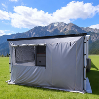 Auvent de camping-car, accessoires extérieurs, pièce à vivre, manuel, imperméable, pour camping-car, caravane, camping en plein air, enclos