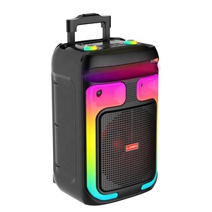 Altavoz Inalámbrico ABS-12101 de 12 Pulgadas, Alta <span class=keywords><strong>Potencia</strong></span> de 40W, <span class=keywords><strong>Amplificador</strong></span> Portátil con Luz RGB, Altavoz para Fiestas, Precio de Fábrica OEM, Precio Más Bajo - Product Image 3