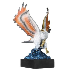 Escultura de águila de cobre y oro, figurita hecha a mano, gran ambición, decoración para sala de estar, regalo - Product Image 3