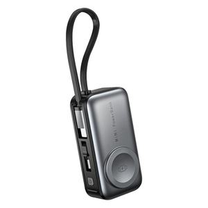 Mini Banco de Energía Magnético 3 en 1 con Soporte, Cargador Portátil de 5000 mAh, Carga Rápida de 15 W para Teléfono - Product Image 6