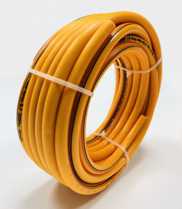 สายฉีดน้ำแรงดันสูง PVC ยาว 100 เมตร ขนาดเส้นผ่านศูนย์กลาง 1/4''-3/4'' ป้องกันรังสียูวี ปลอดสารพิษ ได้รับการรับรองมาตรฐาน CE สำหรับการใช้งานทางการเกษตร - Product Image 4