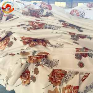 Tela Personalizada Estampada 100% Poliéster <span class=keywords><strong>con</strong></span> Impresión por Dispersión, Tela de Microfibra Tejida para Ropa de Cama - Product Image 5