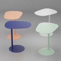 Meubles de salon modernes : table basse miniature en forme de nuage pastel, solution idéale pour une table d'appoint gain de place