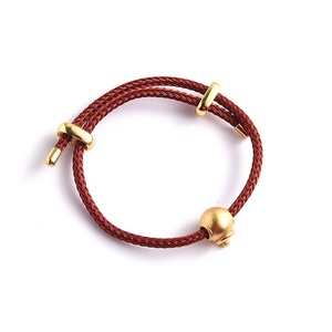 Joyería de Moda, Pulseras de la Amistad Feng Shui, Pulsera de Mano de Acero Inoxidable Chapada en Oro y Plata para Mujer - Product Image 1