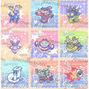 Nouvelle Série Ms : Aimants de Réfrigérateur Pokémon de Haute Qualité pour Artistes, Mega Dream Kawaii Mini Booster Pack Scellé, Jeu de Société - Product Image 4