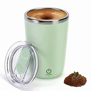 Comodo facile da pulire doppio clic per avviare 304 tazza di miscelazione elettrica automatica a energia termica interna in acciaio inossidabile - Product Image 6