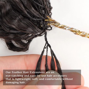 <span class=keywords><strong>Cheveux</strong></span> au crochet pré-bouclés Gogo Curl en gros, 14 pouces, courts et bouclés, pour femmes noires, extension de <span class=keywords><strong>cheveux</strong></span> à tresser ondulés profonds - Product Image 4