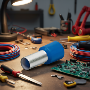 Terminales de enchufe preaislados, 200 unidades cada uno, para conexiones de cableado eléctrico - Product Image 3