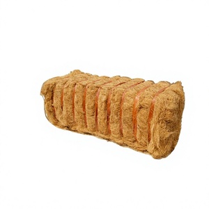 Vente en gros à prix compétitif de fibres de coco brutes cardées Eco2go Vietnam, super propres et douces, 18,5 microns - Product Image 1