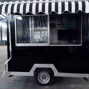 Xe bán kem cho sử dụng thương mại xe tải thực phẩm vuông thương mại thực phẩm di động - Product Image 2