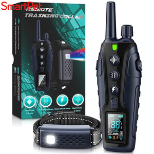 เครื่องฝึกสุนัข SmartPet Rs3 กันน้ำ ชาร์จซ้ำได้ รีโมทอเนกประสงค์ ควบคุมการเห่า สำหรับฝึกสุนัขสองตัว - Product Image 4