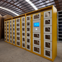 Équipement de cuisine automatisé, casier alimentaire, station de récupération de commandes, casier alimentaire intelligent