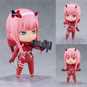<span class=keywords><strong>Darling</strong></span> in the Franxx Chibi Nendoroided 2408 # Zero Two Suit Face Change figura articulada en caja MODELO DE <span class=keywords><strong>Anime</strong></span> coleccionable - Product Image 5