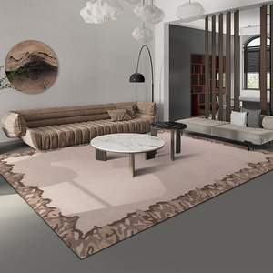 Alfombra Personalizada Rectangular Resistente a las Manchas, Alfombra Gruesa para Sala de Estar y Dormitorio, Cobertura Total Panifi - Product Image 4