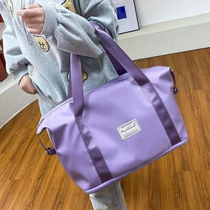 Bolsa de viaje Zhuohe 6996 de 30L expandible a 40L, tela impermeable para viajes de ocio, color rosa - Product Image 3