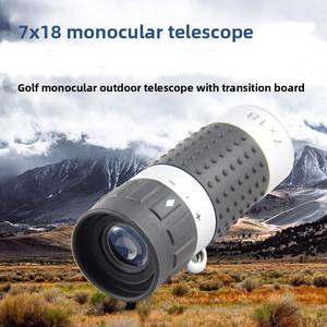 HTM Mini télescope optique monoculaire de poche haute définition 7*18 Matériau ABS + PU Garantie 1 an Faible luminosité pour une utilisation en extérieur - Product Image 2
