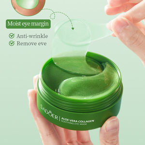 Mascarilla de Ojos Calmante con Aloe Vera y Colágeno, 60 Unidades, Hidratante y Humectante, Anti-Ojeras, Venta Directa de Fábrica al por Mayor - Product Image 3